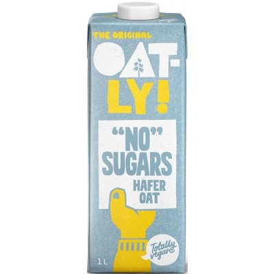 Oatly! Ovesný nápoj bez cukru Vegan 1 l – Zboží Dáma
