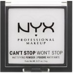 NYX Professional Makeup Can't Stop Won't Stop Mattifying Powder zmatňující pudr 11 Bright Translucent 6 g – Hledejceny.cz