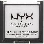 NYX Professional Makeup Can't Stop Won't Stop Mattifying Powder zmatňující pudr 11 Bright Translucent 6 g – Zboží Dáma