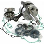WISECO kliková hřídel KAWASAKI KX 65 00-05, SUZUKI RM 65 03-05 (s ložisky klikovky + sada těsnění a gufer na spodek motoru) (HR 4014) | Zboží Auto