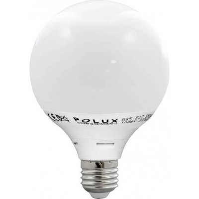 LED žárovka LED E27 G95 12W = 75W 1055lm 3000K Teplá bílá 200° GOLDLUX Polux – Zboží Mobilmania