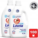 Lovela Baby tekutý prací přípravek na bílé prádlo 2 × 4,5 l 100 PD – Sleviste.cz