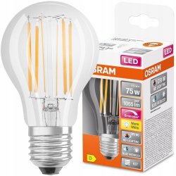 Osram Stmívatelná LED žárovka E27 A60 7,5W = 75W 1055lm 2700K Teplá bílá FILAMENT