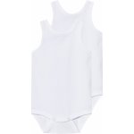 Lupilu Dětské body 2 kusy bílá – Zboží Dáma