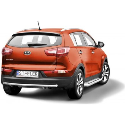 Zadní ochranný rám pod nárazník KIA Sportage 2010 - 2015 Leštěný nerez – Zbozi.Blesk.cz