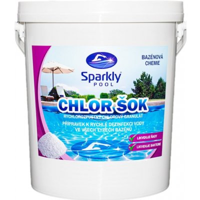 Sparkly POOL Chlor šok 15 kg – Zboží Dáma
