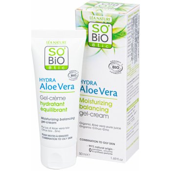 So´Bio Bio krém denní matující aloe vera 50 ml