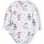 NINI Zavinovací body dlouhý rukáv Zebra VZOROVANÉ – Hledejceny.cz