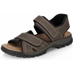 Rieker sandály 25051 hnědé – Zboží Dáma