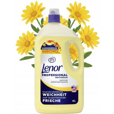 Lenor aviváž Professional Summer Breeze žlutá 4 l – Zboží Dáma