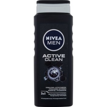 Nivea Men Active Clean 3v1 sprchový gel 500 ml