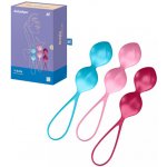Satisfyer V Balls Double set 3 ks barevné – Zboží Dáma