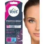 Veet voskové pásky s proužkem na obličej pro ciltivou pleť 20 ks – Zboží Dáma