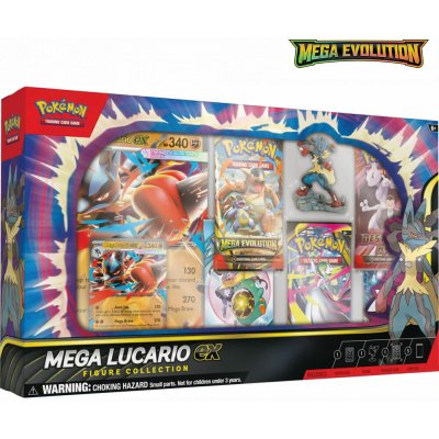 Pokémon TCG ex Premium Figure Collection Mega Lucario – Zboží Mobilmania