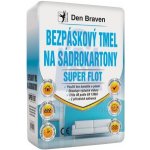 Den Braven Bezpáskový tmel na sádrokartony SUPER FLOT 25 kg bílý – HobbyKompas.cz