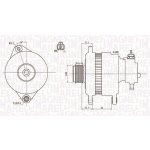 Alternátor MAGNETI MARELLI 063731899010