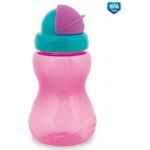 Canpol babies sportovní láhev se slámkou růžová 270 ml – Sleviste.cz