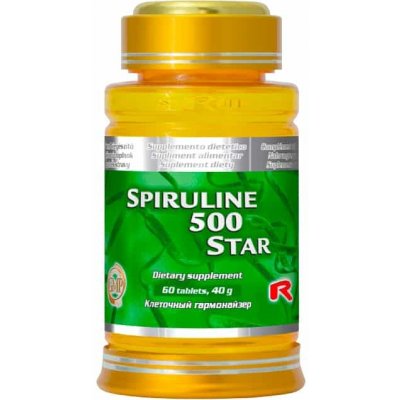 Starlife Spiruline 500 Star 60 kapslí – Hledejceny.cz