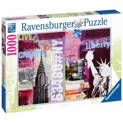 Ravensburger New York 1000 dílků – Zboží Mobilmania
