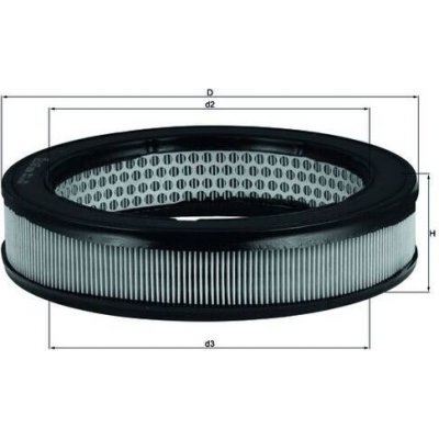 Vzduchový filtr MAHLE LX 67 – Hledejceny.cz