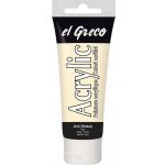 Kreul El Greco akrylová barva 75 ml slonovinová – Sleviste.cz