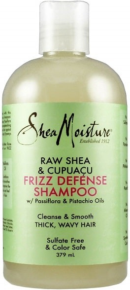 Shea Moisture Frizz Defense Shampoo šampon proti krepu 379 ml