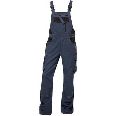 Ardon H9186 VISION Pracovní kalhoty s laclem tmavě modré prodloužené – Zboží Mobilmania