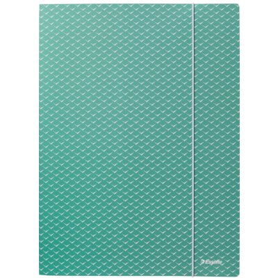 Esselte Colour'Breeze A4 Desky s chlopněmi a gumičkou kartonové zelené 1 ks – Zboží Mobilmania