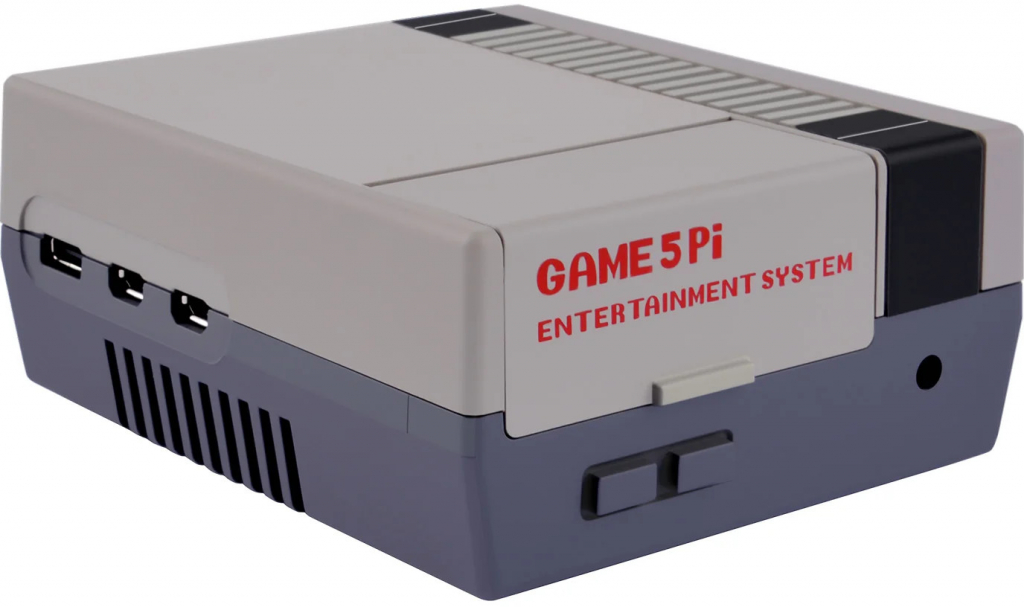 52Pi Game 5Pi Retro herní pro Raspberry Pi 5 s chladičem Armor Lite V5