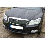 ŠKODA OCTAVIA II facelift-ZIMNÍ CLONA HEKO PŘEDNÍ MASKY - horní 02047