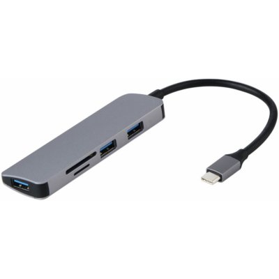 ostatní USB-C Hub 5 v 1 USB 3.0 Port 3x SD/TF čtečka karet – Zboží Mobilmania