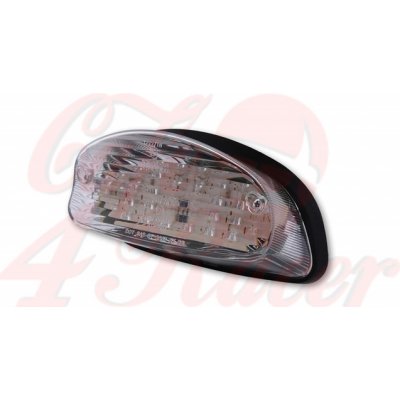 Zadní světlo SHIN YO LED s průhledným sklem, HONDA CB 600 Hornet 98-02 – Zboží Mobilmania