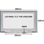 LCD PANEL 17,3" FHD 1920x1080 40PIN MATNÝ IPS 144HZ / BEZ ÚCHYTŮ SIL – Zboží Živě