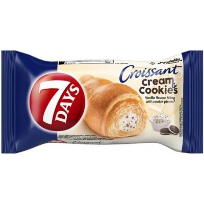 7Days Croissant Single Vanilka+Cookies 60 g – Zbozi.Blesk.cz