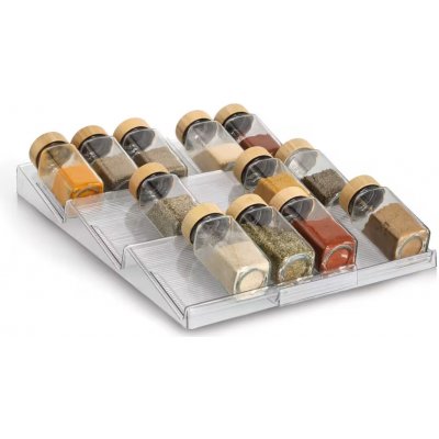 Zeller Present Organizér na kořenky do šuplíku schůdky COMPACTA 41,3 x 19,5 - 38 x 3,2 cm 2 ks – Hledejceny.cz