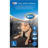 Potřeby pro cestování se psem Duvo+ Bezpečnostní postroj pro psy do auta 70-95 cm