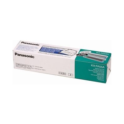 Panasonic originální fólie do faxu KX-FA55A, 2*150s, Panasonic Fax KX-FP 82, 80, 81, 85, 8 – Hledejceny.cz