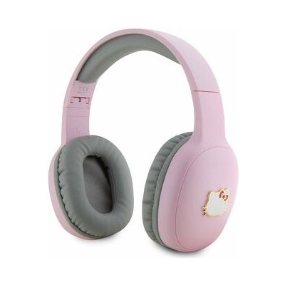 Hello Kitty Bicolor Kitty Metal Head Logo Stereo Headphones – Zboží Mobilmania