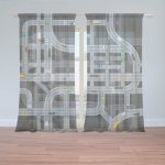 Sablio Záclony Dětská autodráha: 2ks 150x250cm – Hledejceny.cz