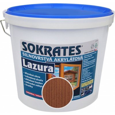 Sokrates Lazura silnovrstvá akrylátová 2 kg kaštan – Zbozi.Blesk.cz