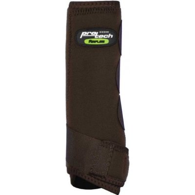 PRO-TECH Kloubové kamaše Airflow přední tmavě hnědé – Zboží Dáma