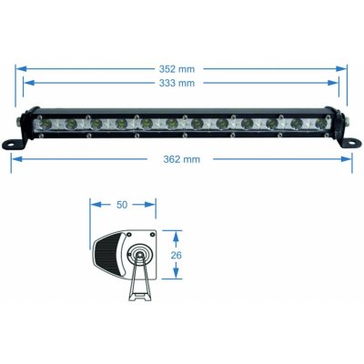 SHARK LED Light Bar,13",36W – Sleviste.cz