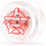 Yoyofactory yoyo Spinstar LED svítící Červená – Zboží Dáma