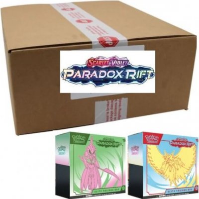 Pokémon TCG Paradox Rift Elite Trainer Case box (10 ks)