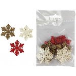 Dekorační vločky 12 ks – Zboží Dáma