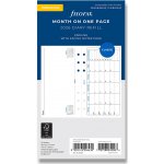 Filofax Měsíční kalendář 2026, měsíc/1 strana, Aj náplň osobních diářů A6 – Zboží Mobilmania