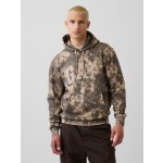 Gap mikina VintageSoft unisex s logem Hnědá – Hledejceny.cz