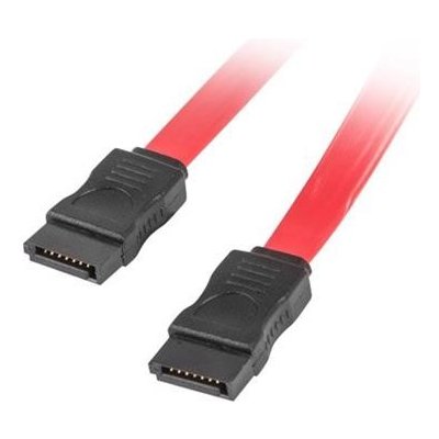 LANBERG SATA III datový kabel (6GB/S) F / F 50cm, červený CA-SASA-10CU-0050-R – Zbozi.Blesk.cz