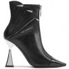 Dámské kotníkové boty Karl Lagerfeld polokozačky KL32063 black Lthr