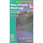 Pica d´Estats Mont-roig Vall Ferrera Val de Cardós 1:25t mapa ALPINA